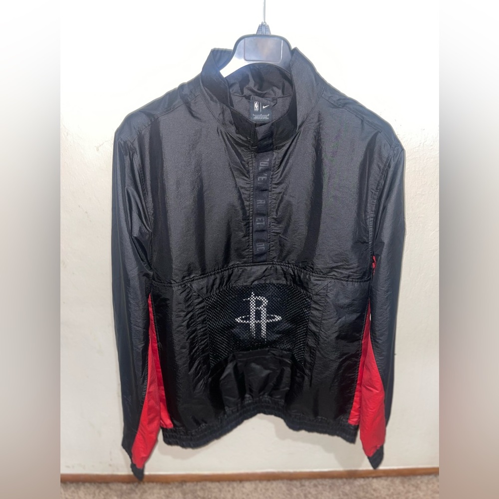 NBA Nike Houston Rockets Windbreaker.  Size:Large